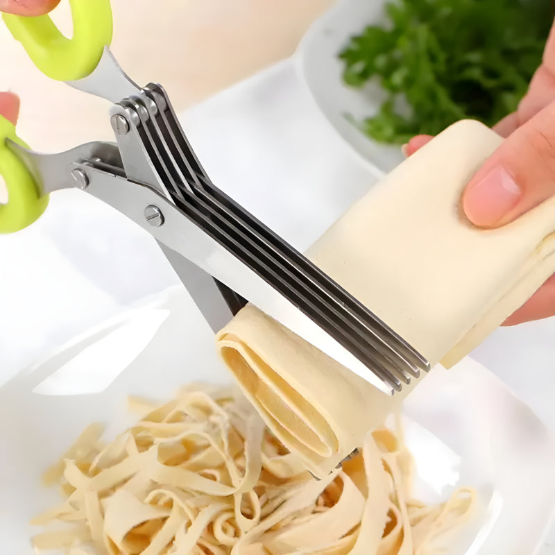 Layer Multifunctional Vegetable & Fruit Cutter Kitchen Scissor