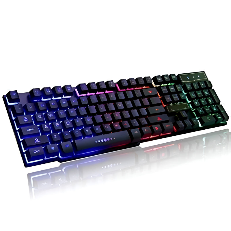 Fire Cam GK11 Suspension Key RGB Mechanical Gaming Keyboard with Aluminum Frame and Rainbow Backlit