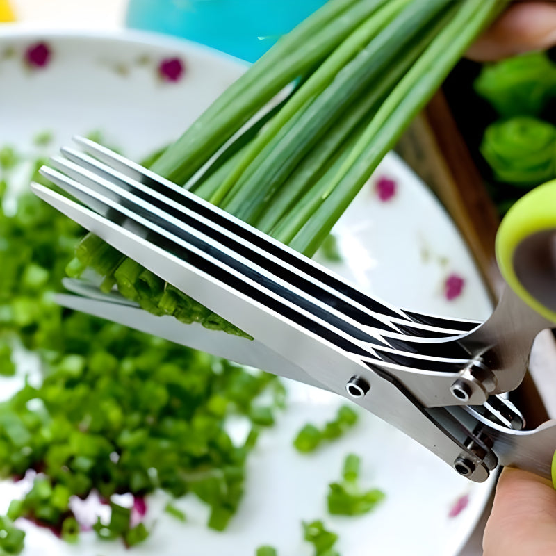 Layer Multifunctional Vegetable & Fruit Cutter Kitchen Scissor